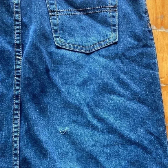 Vintage Tommy Hilfiger denim midi skirt - Picture 5 of 10